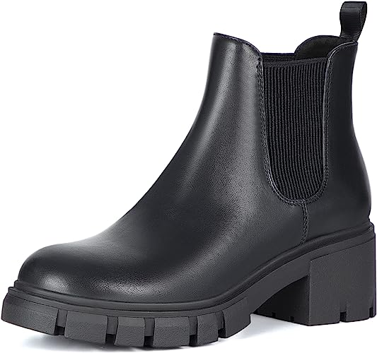 Top 5 Black Chunky Chelsea Boots Women - Trend Around Us